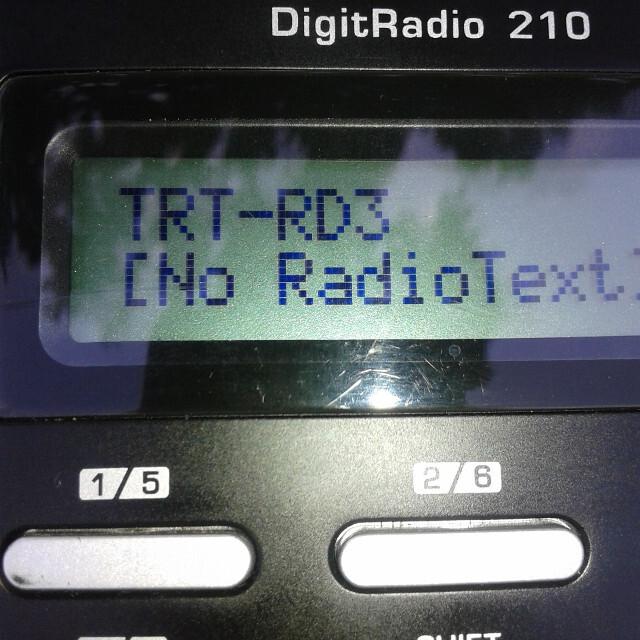 RDS-i funktsioon, mis näitas ka jaama nime.