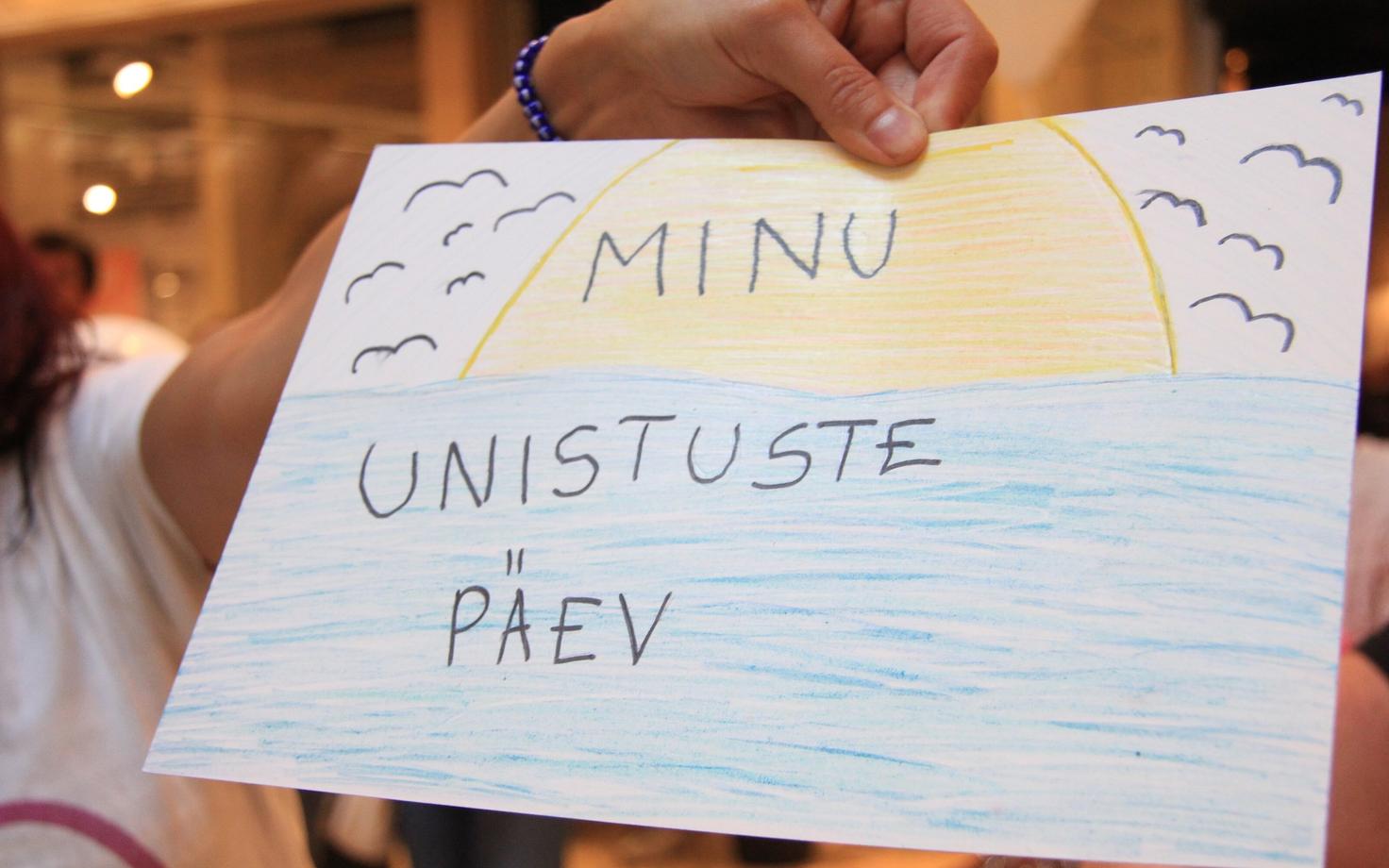Heategevusfondi Minu Unistuste Päev perepäev Solarise keskuses.