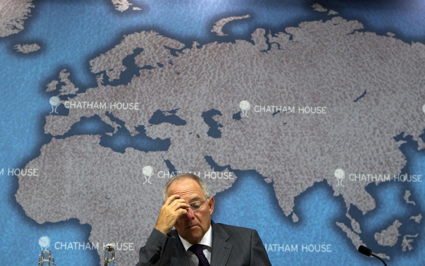 Wolfgang Schäuble 2011. aastal Londonis toimunud konverentsil