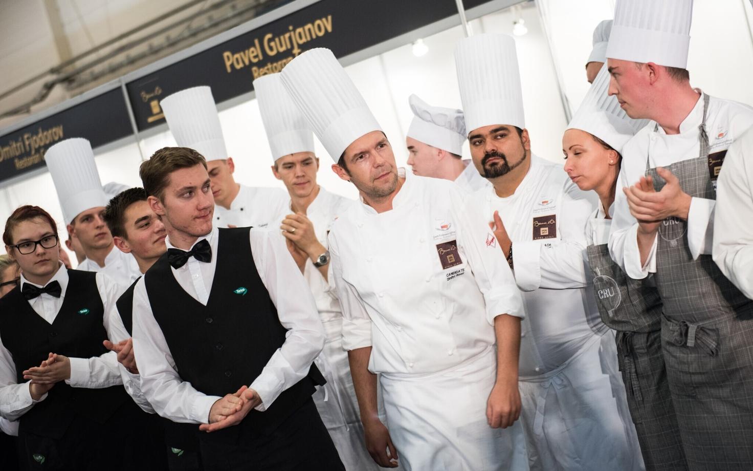 Bocuse d'Or kokkade võistlus Toidumessil 2015.