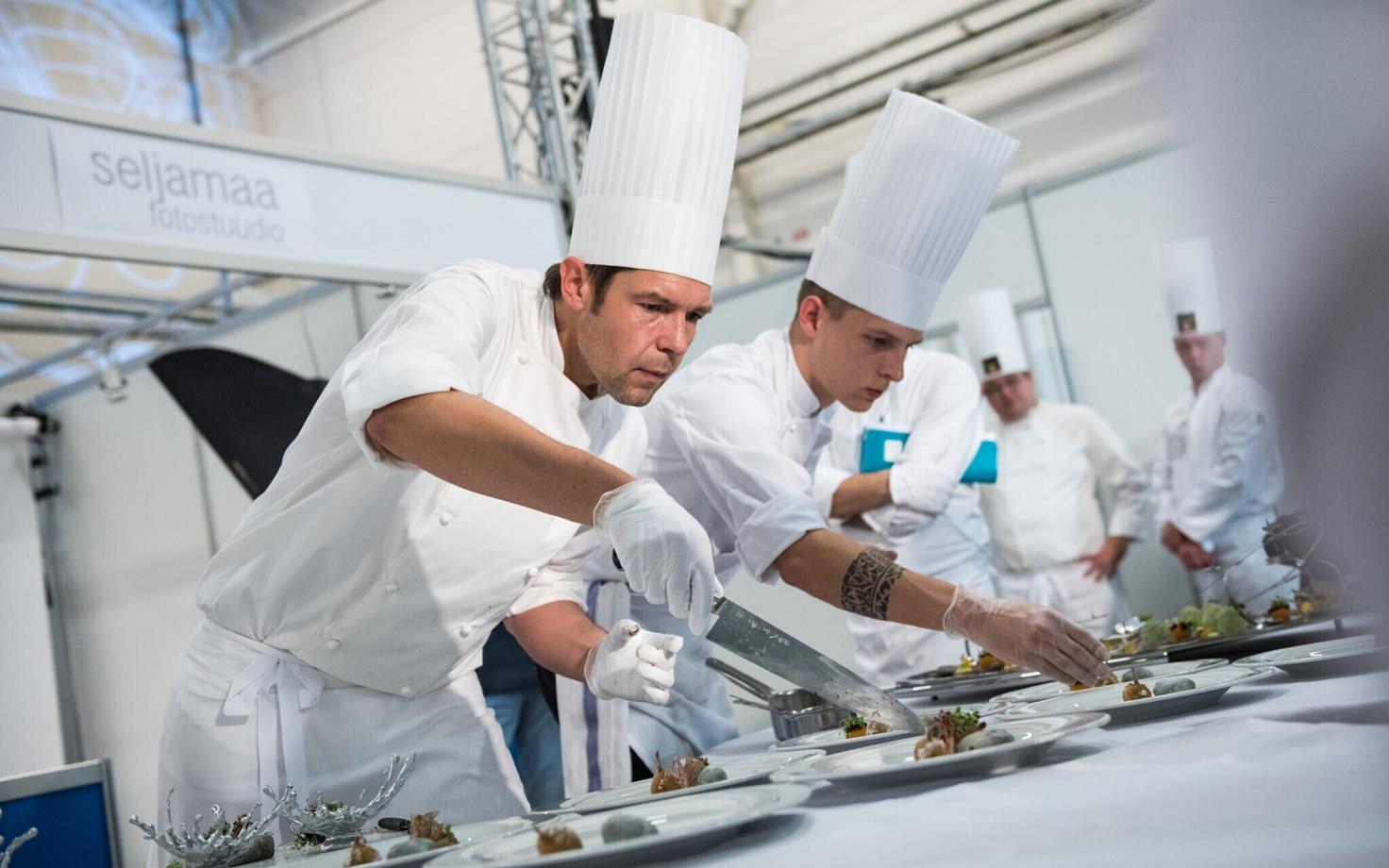 Соревнование поваров Bocuse d’Or в Таллинне.