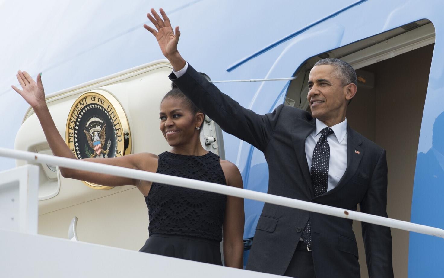 Michelle ja Barack Obama