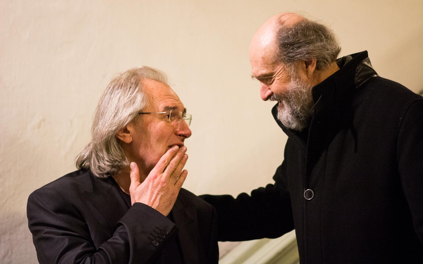 Tõnu Kaljuste ja Arvo Pärt