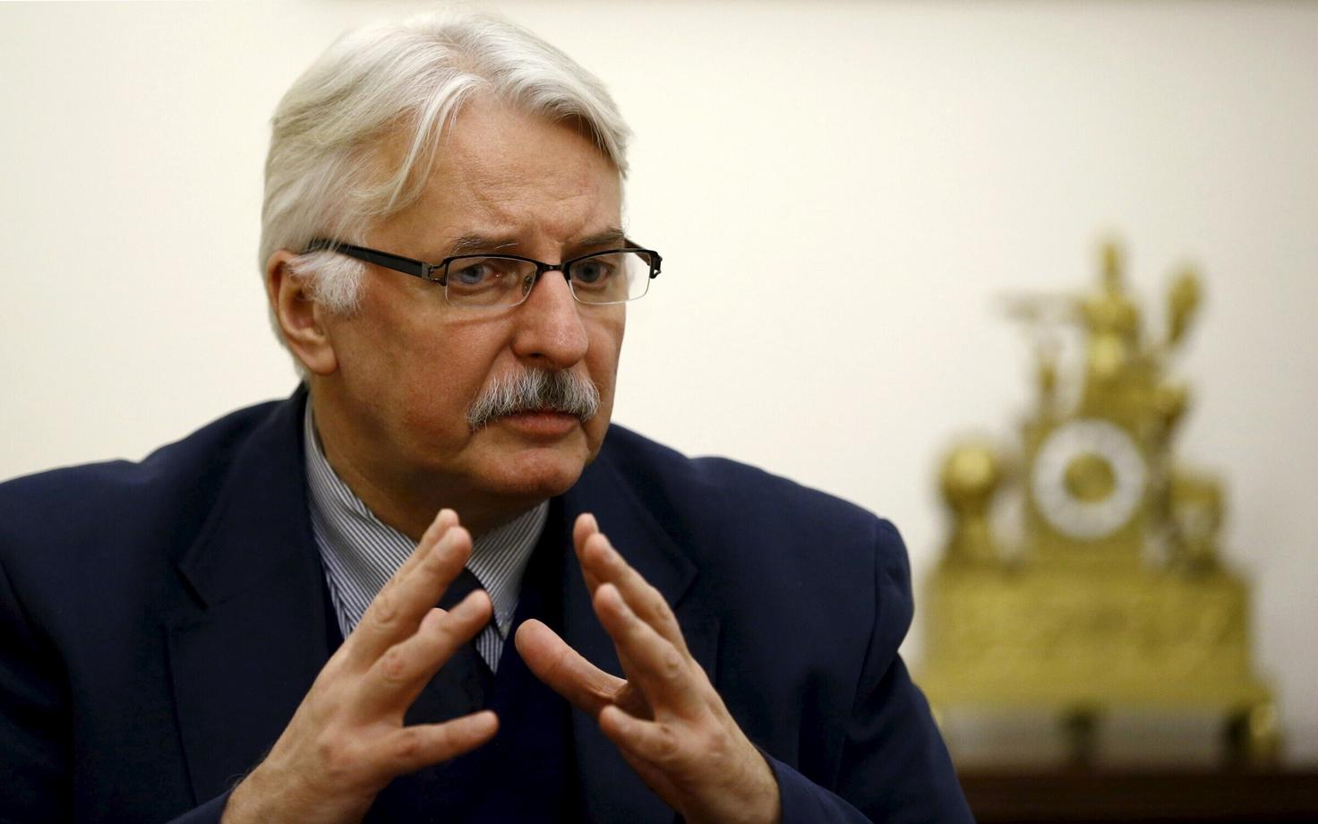 Poola välisminister Witold Waszczykowski