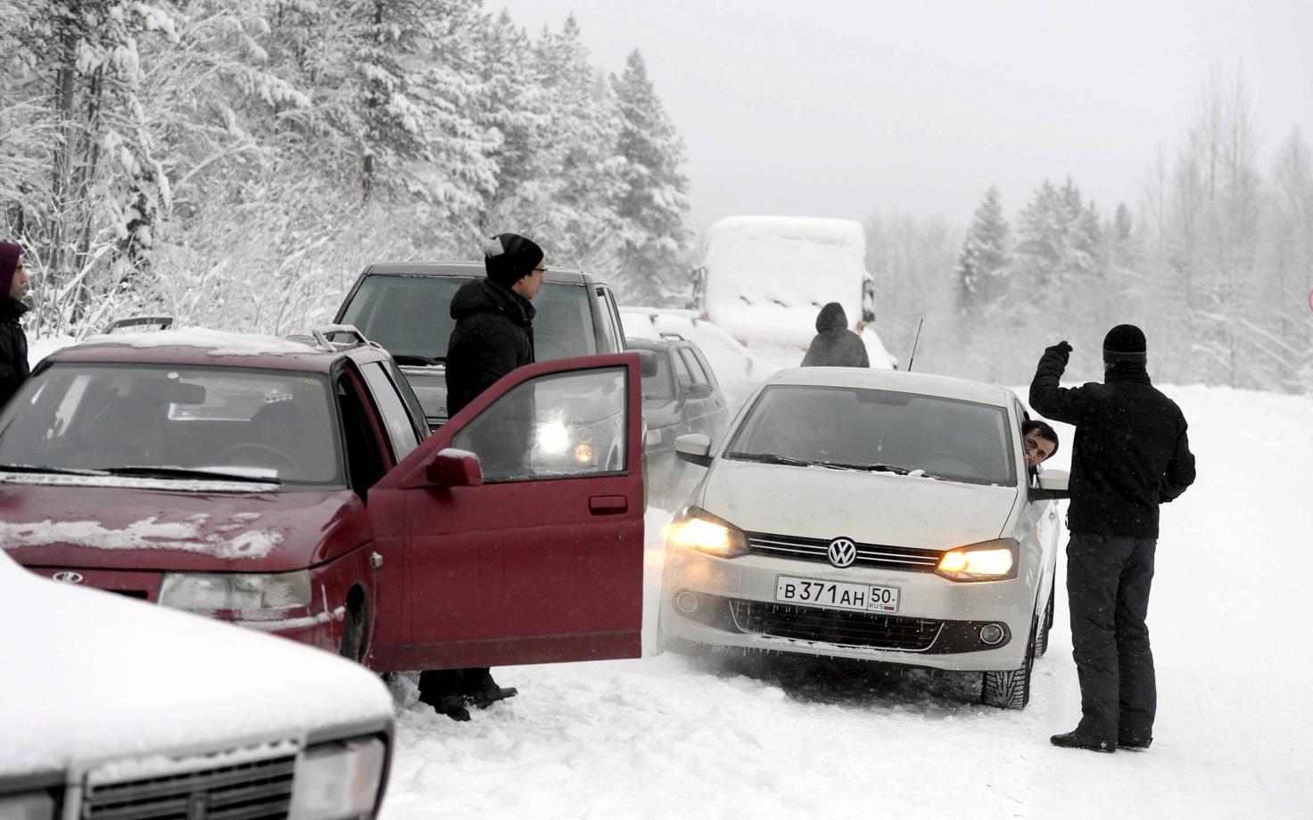 Varjupaigataotlejad Venemaa poolel Soome piiri lähistel