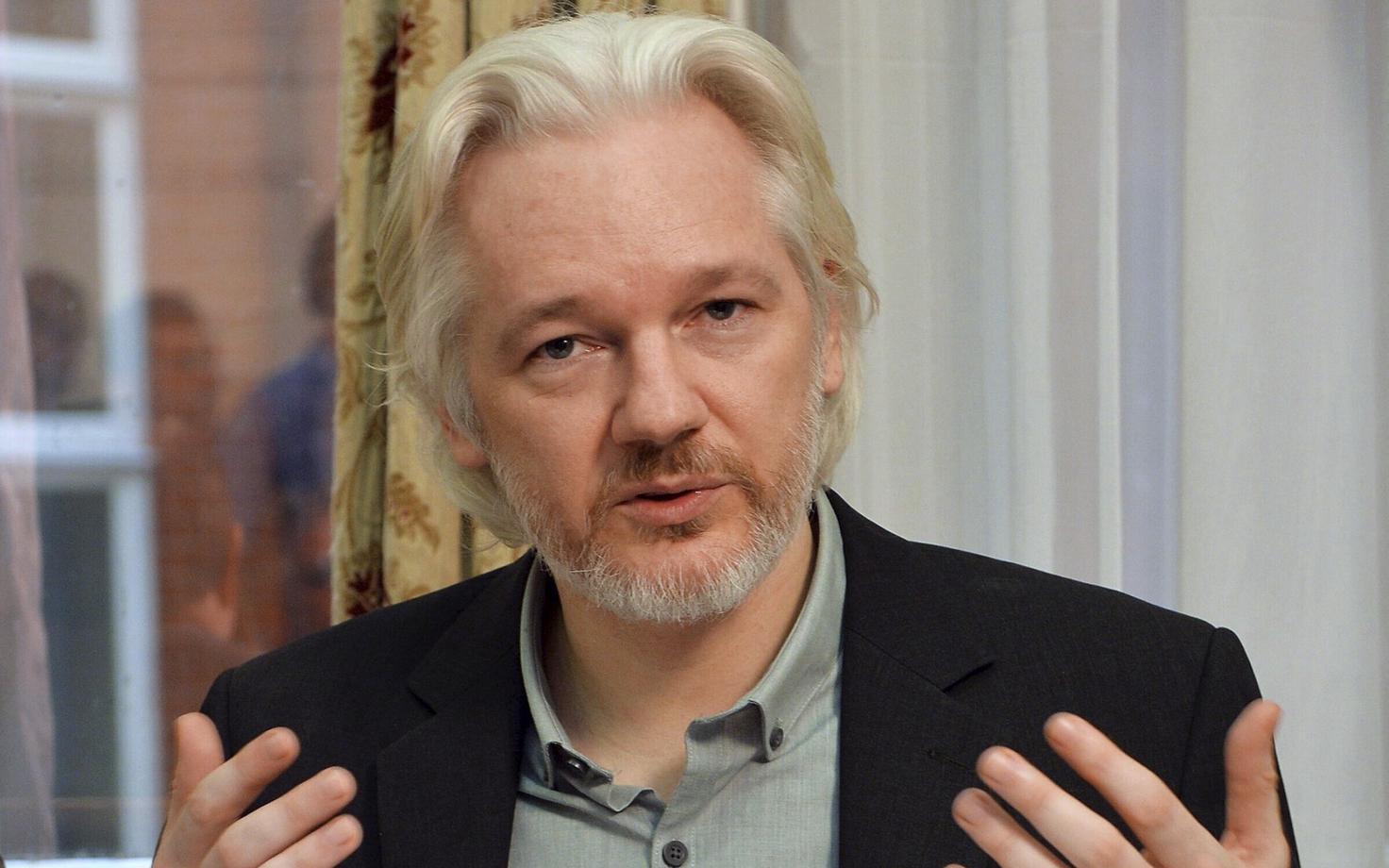 Julian Assange.
