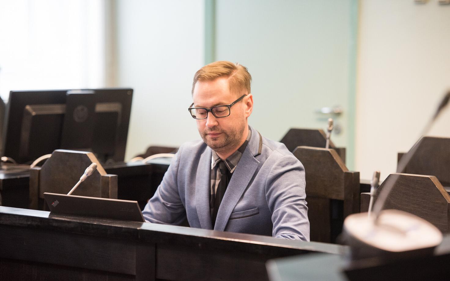 Riigiprokurör Steven-Hristo Evestus.