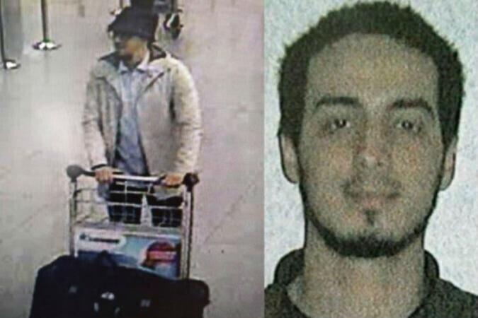 Tundmatu mees (vasakul) ja Najim Laachraoui