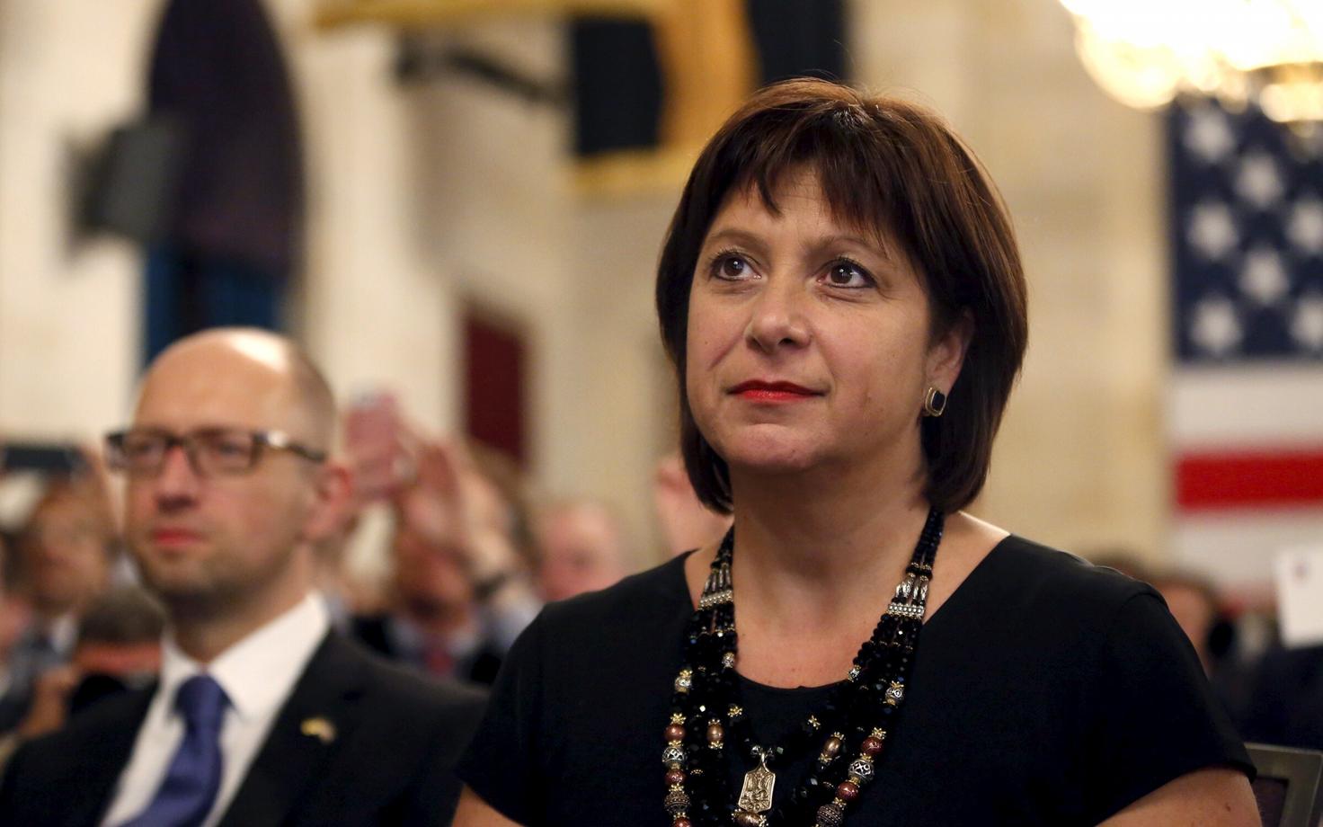 Ukraina rahandusminister Natalie Jaresko.
