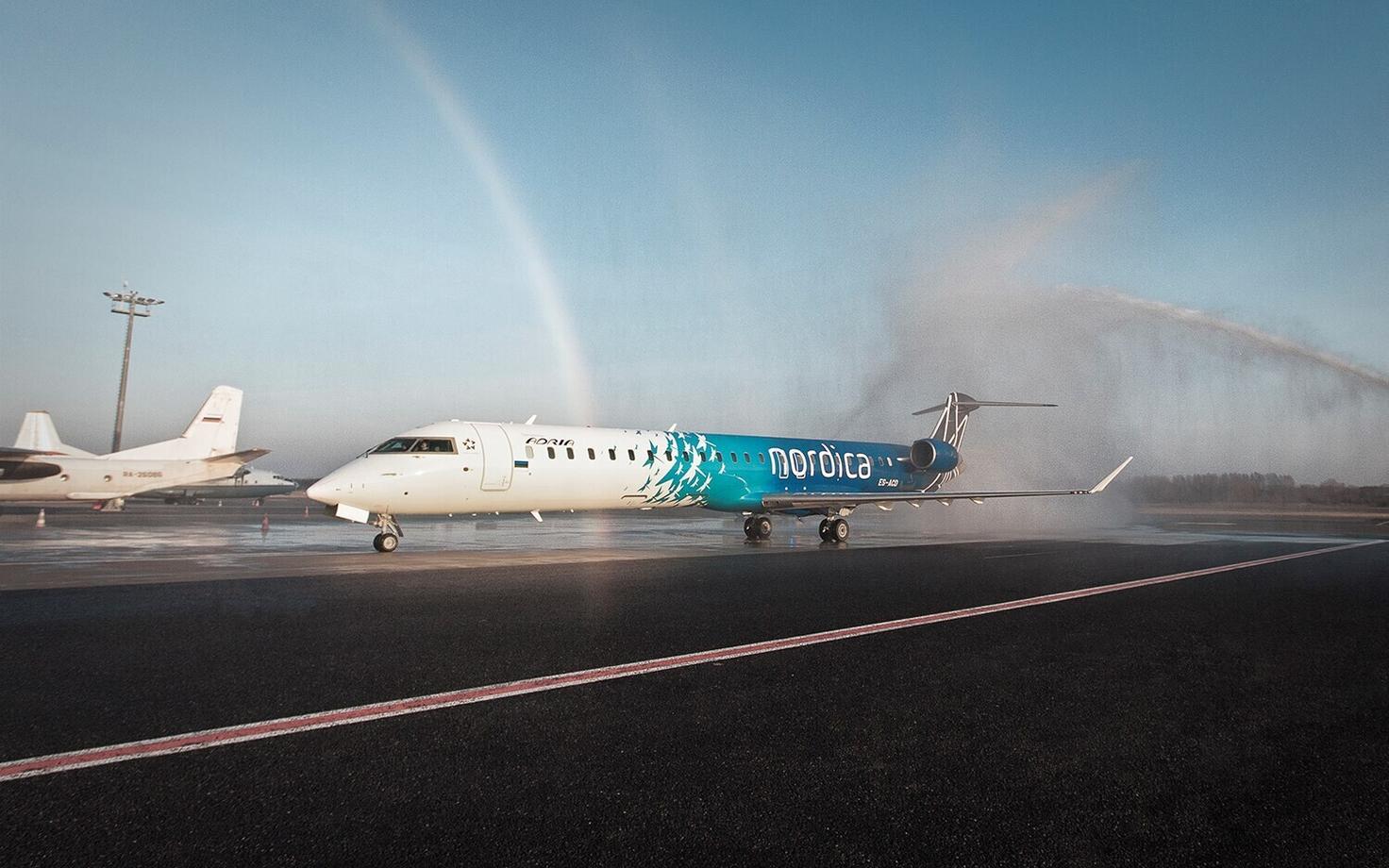 О проблемах с самолетом Bombardier CRJ900 Nordica сообщает уже вторую неделю подряд