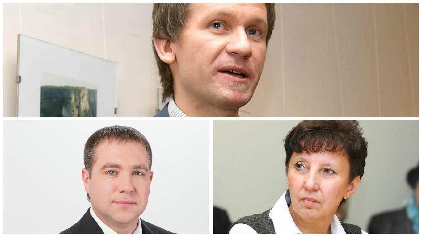 Вейкко Лухалайд, Антс Кутти, Татьяна Пагаева.