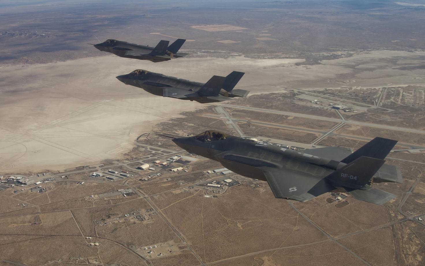 Hävituslennukid F-35.