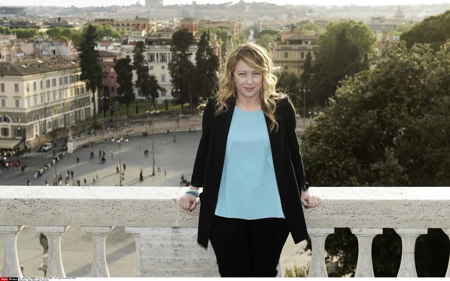 Giorgia Meloni.
