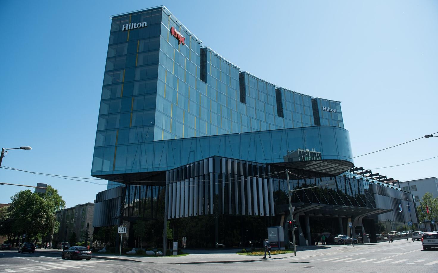 Открытие гостиницы Hilton в Таллинне.