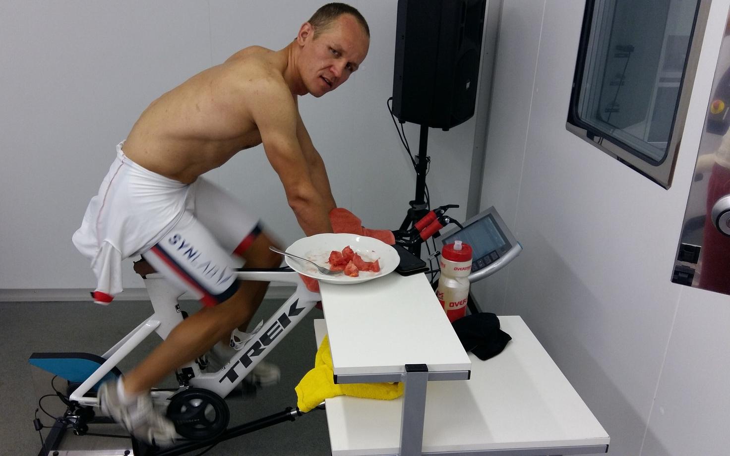 Rait Ratasepp Tartu Ülikooli spordifüsioloogia laboris.