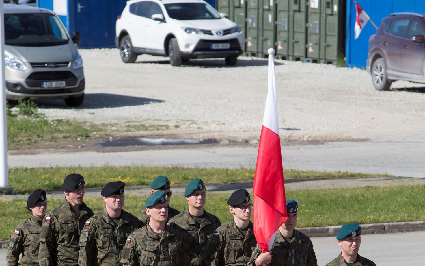 Польские военные.