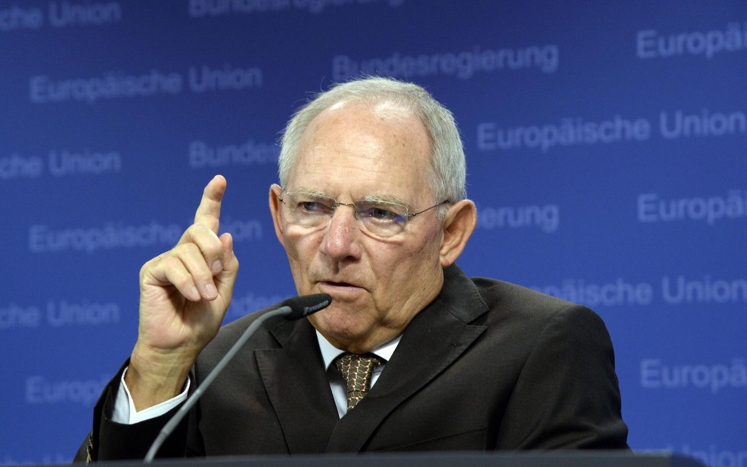Saksamaa rahandusminister Wolfgang Schäuble.