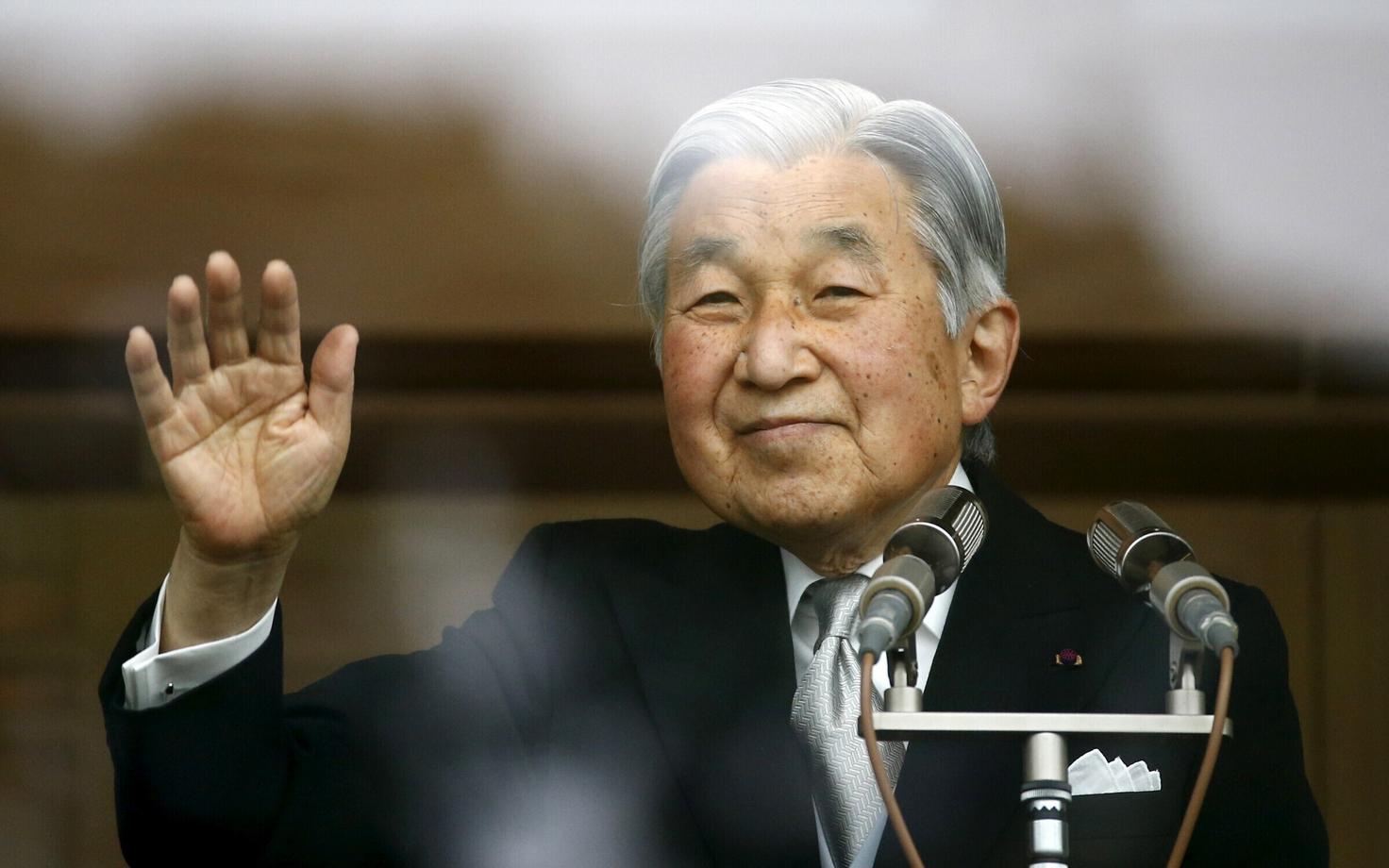 Jaapani keiser Akihito 2015. aasta detsembris.