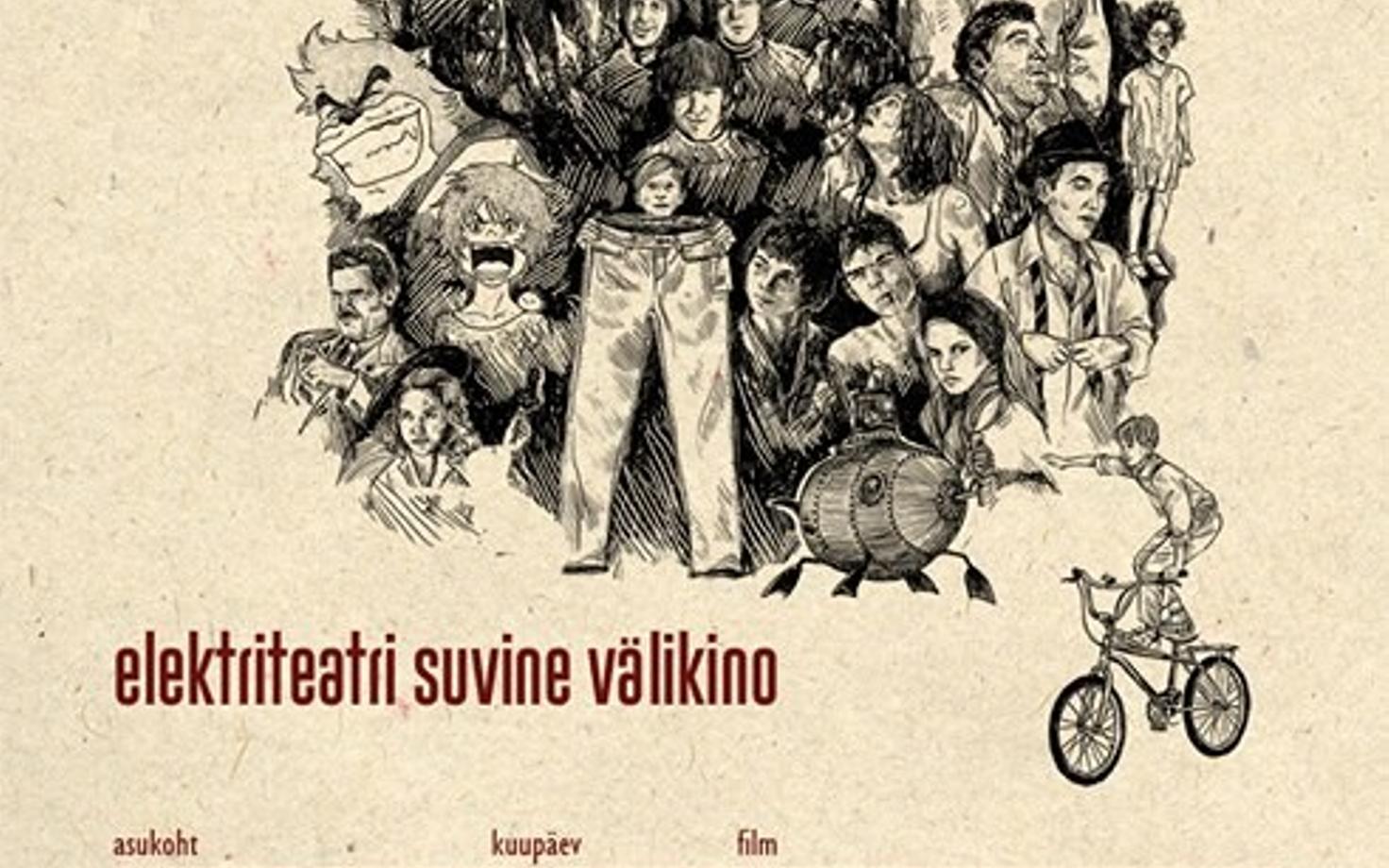 Elektriteatri suvise kava visuaal