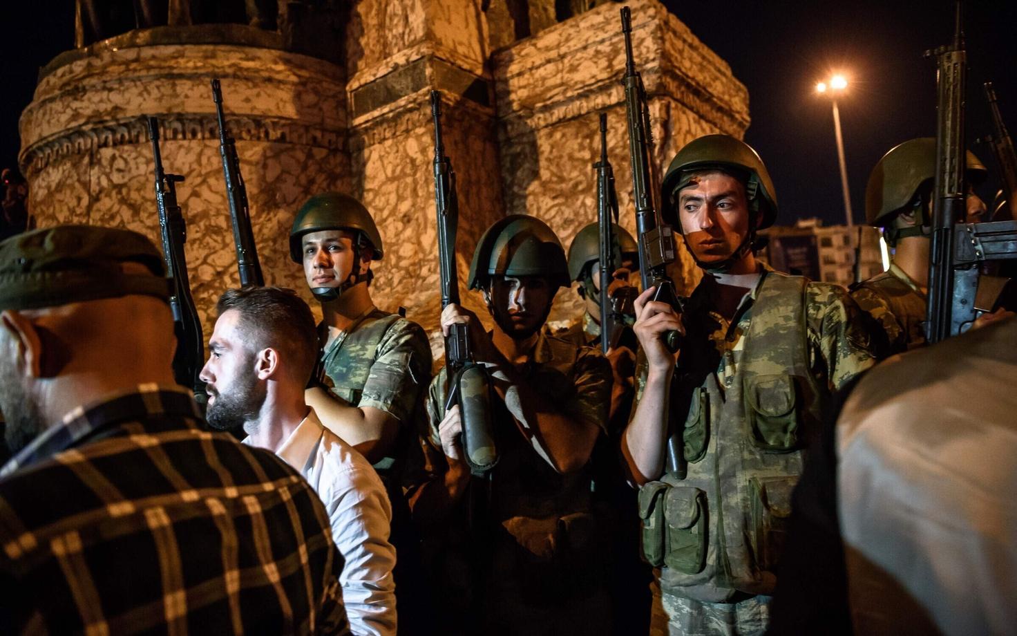 Попытка госпереворота в Турции.