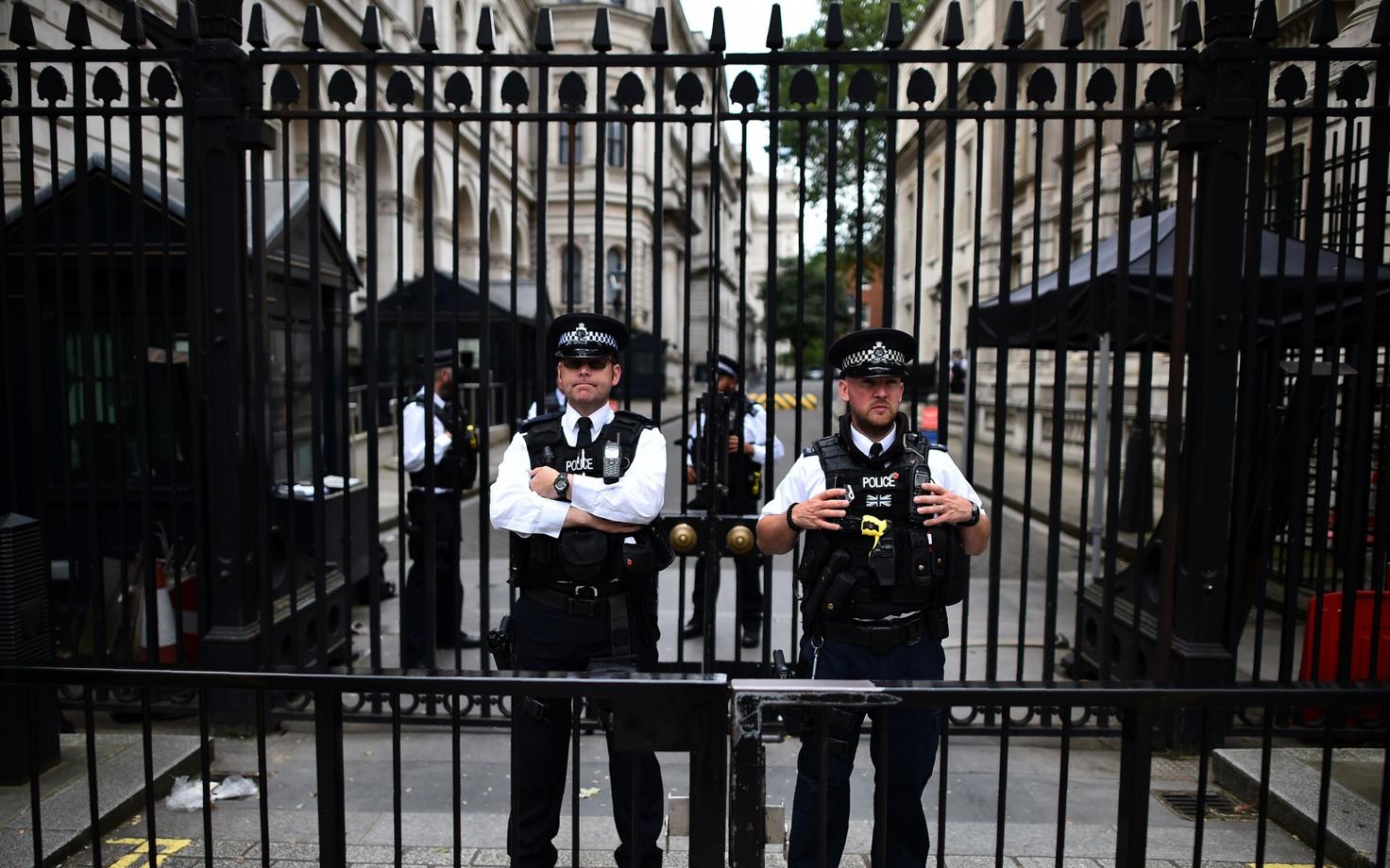 Politseinikud Londonis.