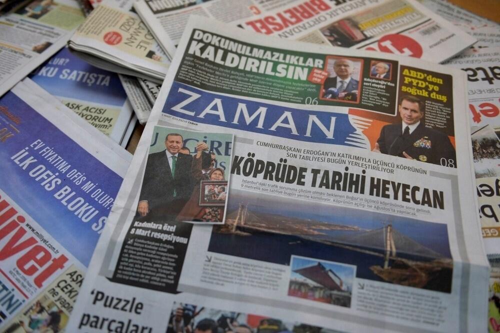 Газета Zaman.