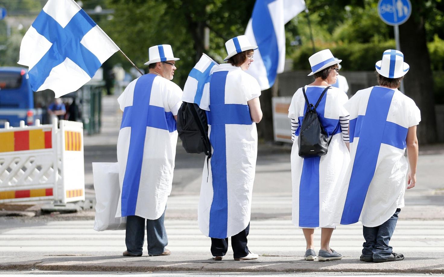 Soome spordifännid.
