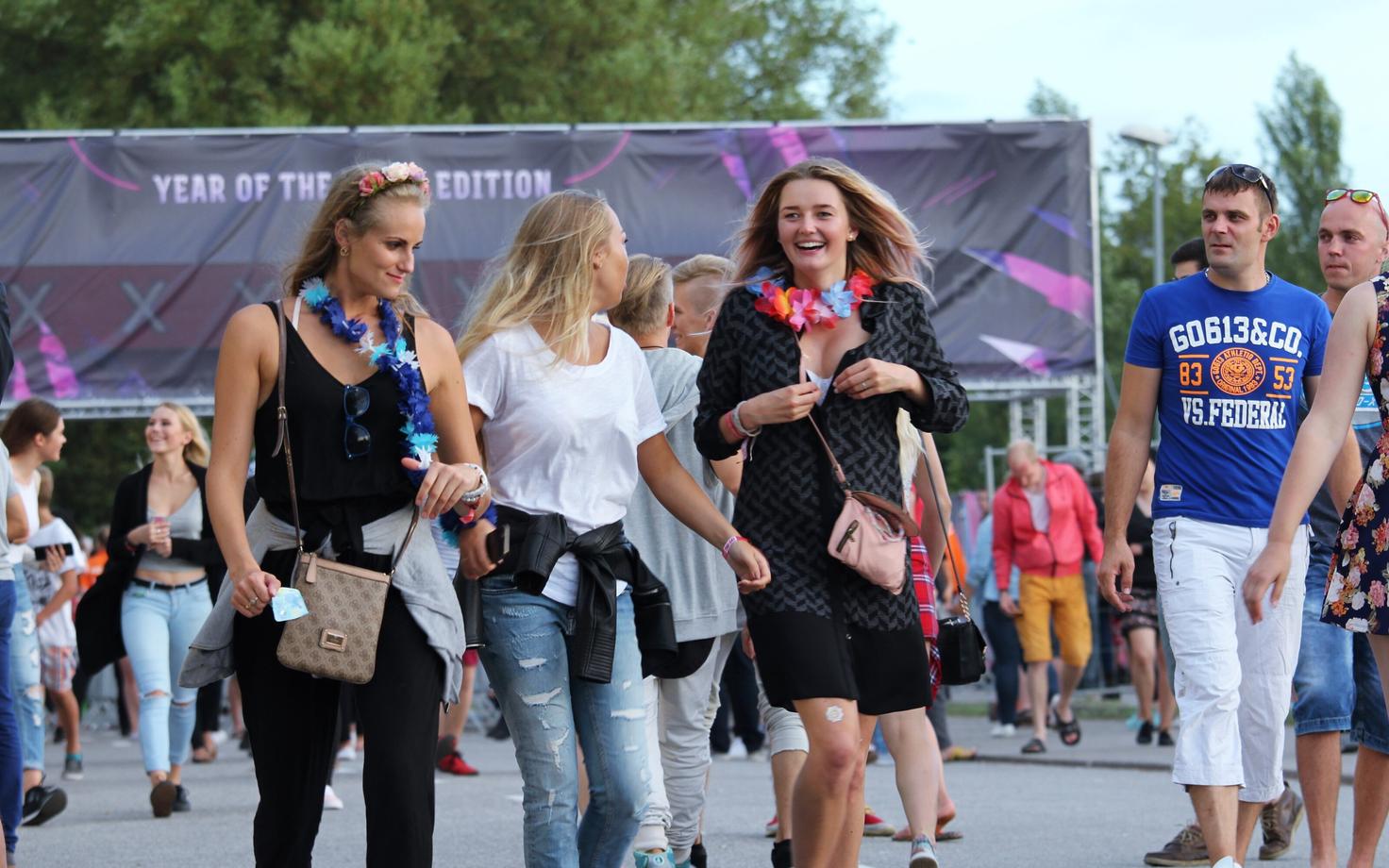 Первый день фестиваля Weekend в Пярну.