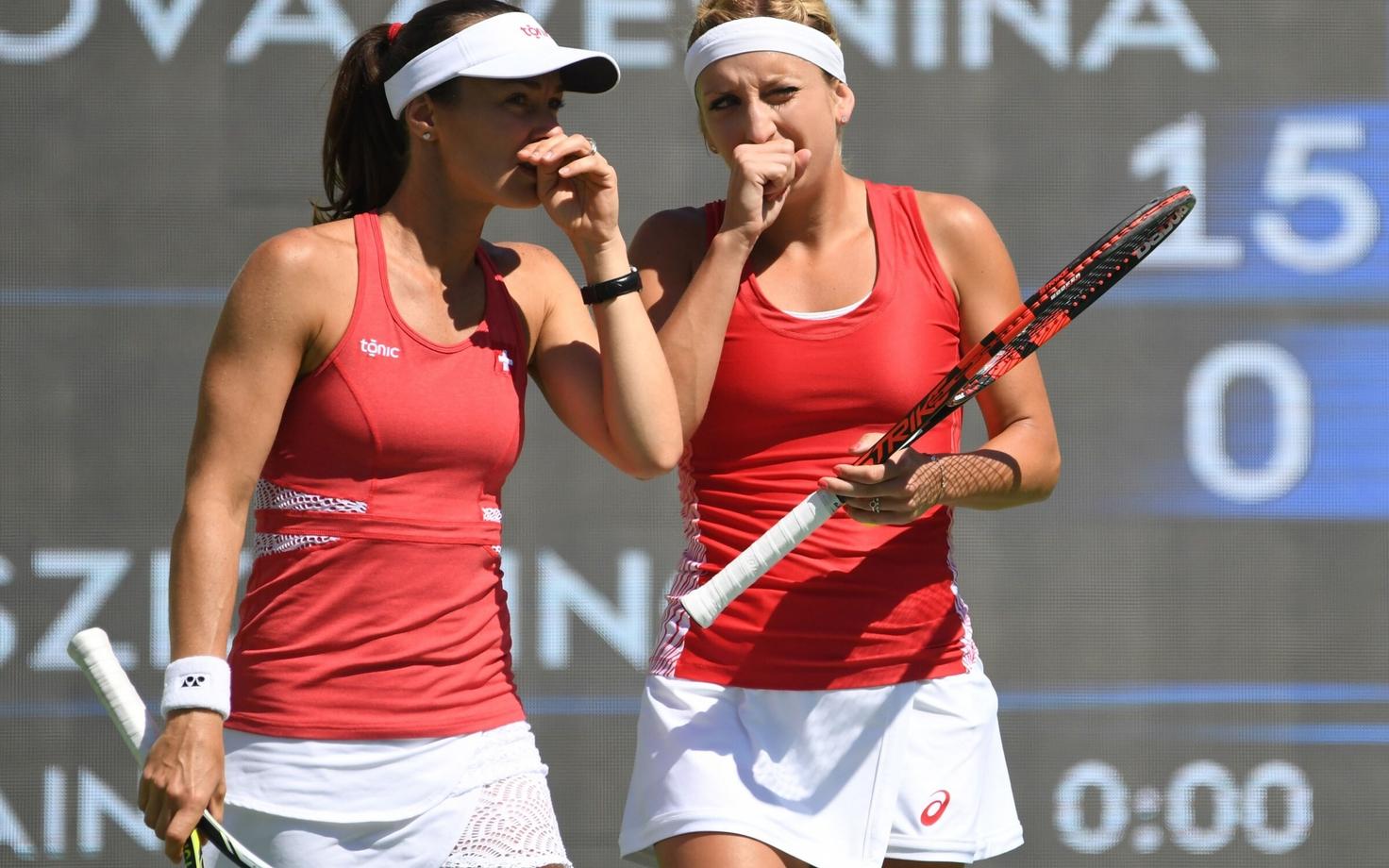 Martina Hingis ja Timea Bacsinszky