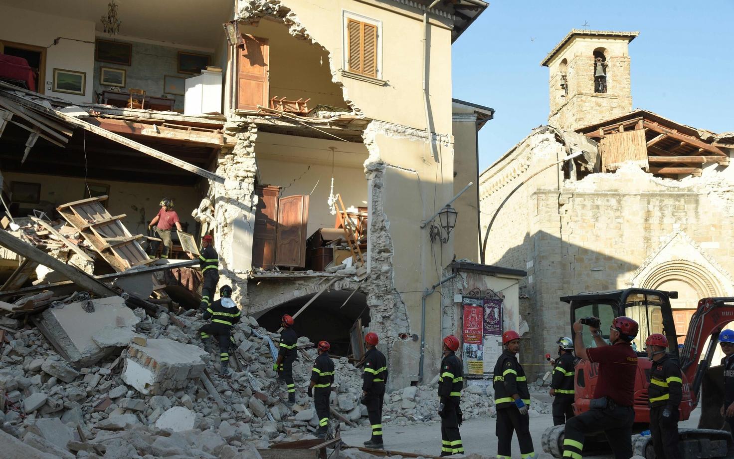 Amatrice sai maavärinas enim kannatada.