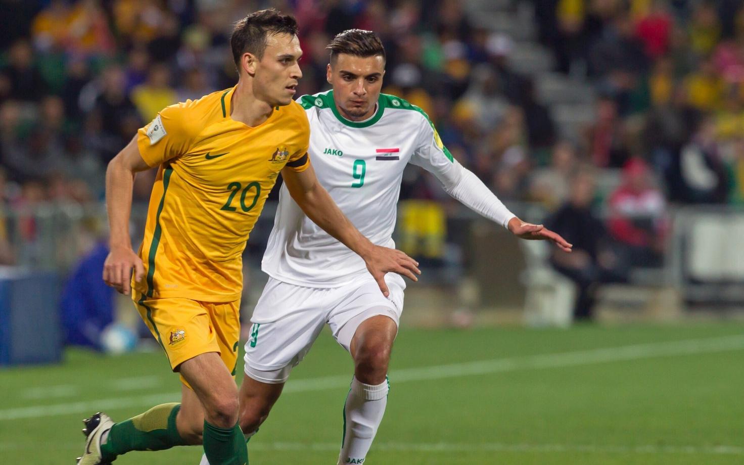 Trent Sainsbury ja Ahmed Yasin