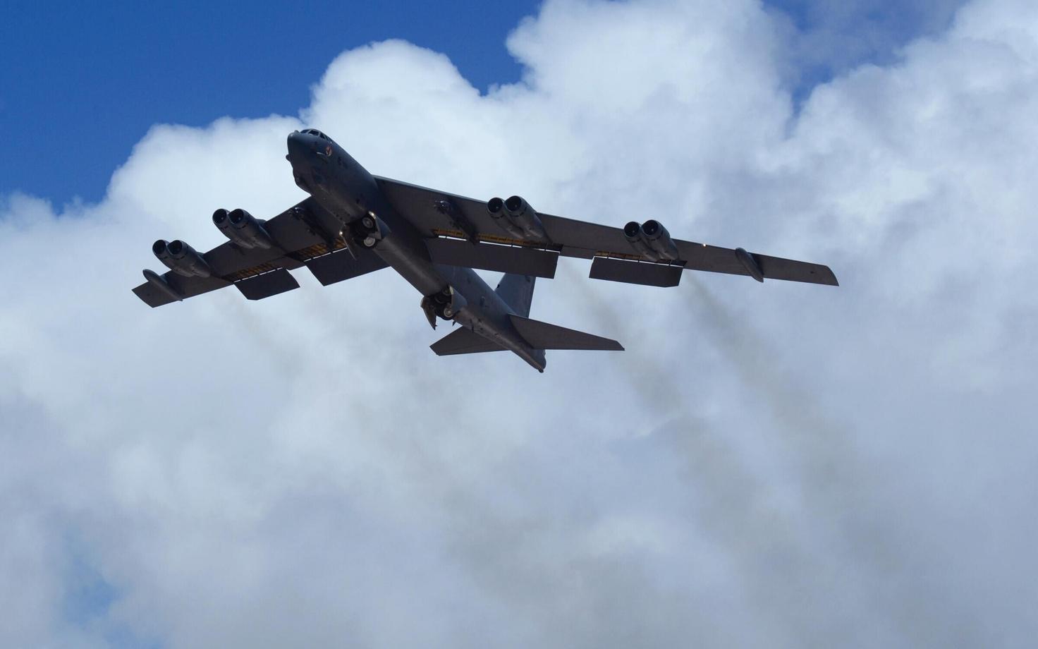 Американский бомбардировщик В-52. Иллюстративное фото.