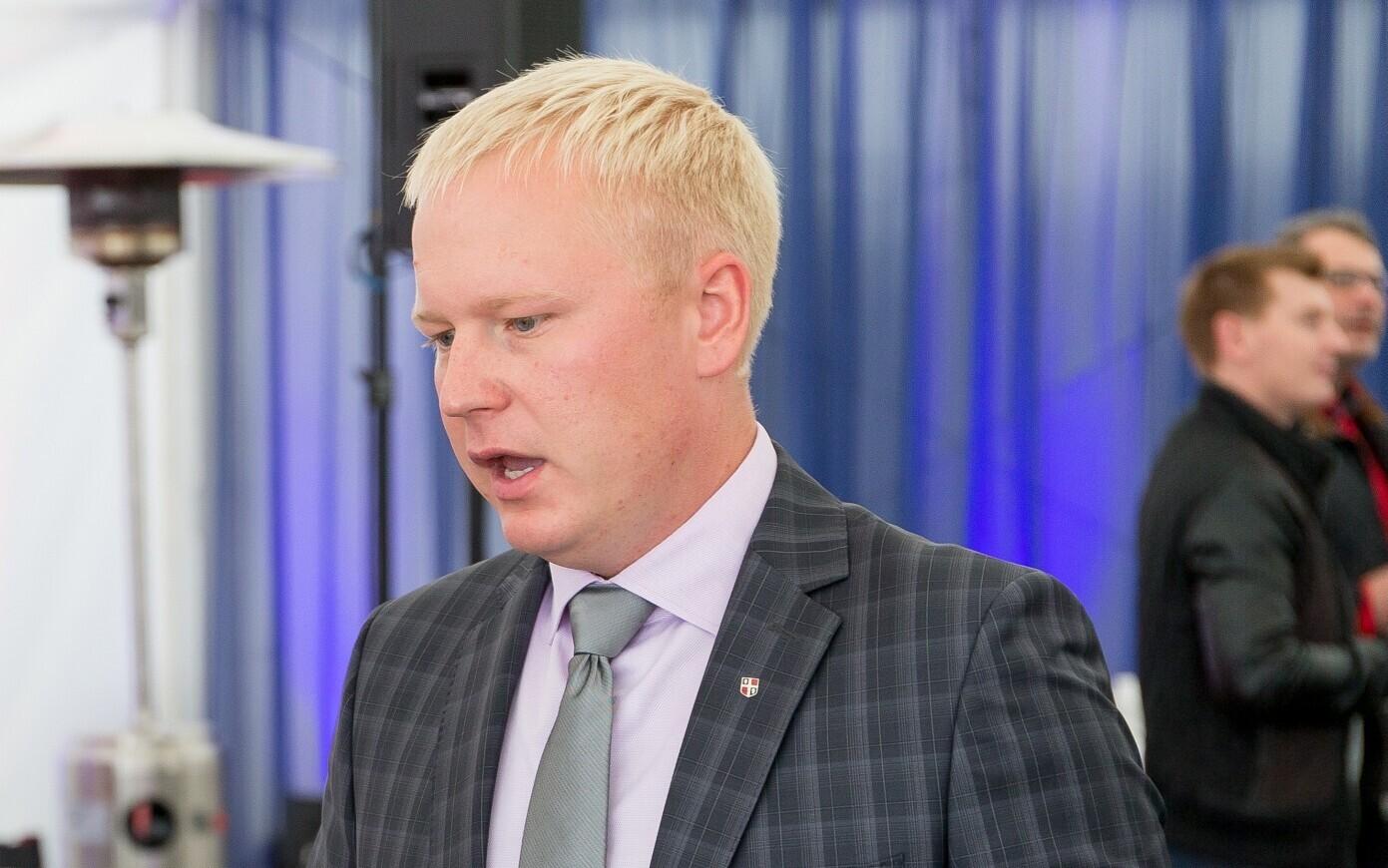 Rae volikogu esimees Agu Laius ja Rae vallavanem Mart Võrklaev.