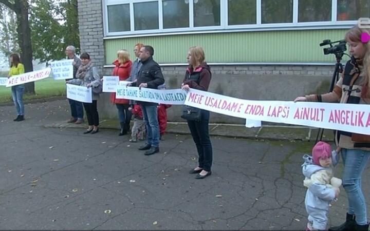 В октябре 2016 года родители детей детсада