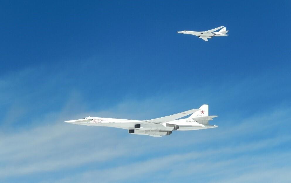 Venemaa pommituslennukid Tu-160 22. septembril.