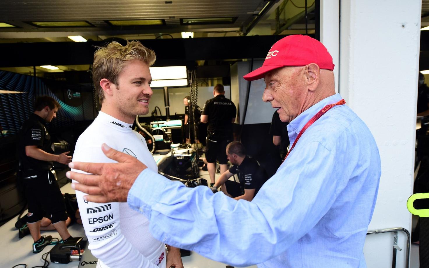 Nico Rosberg, Niki Lauda
