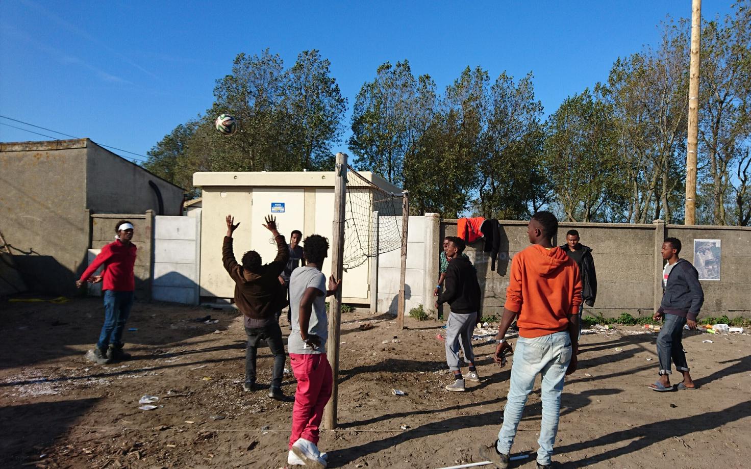 Calais' laager.