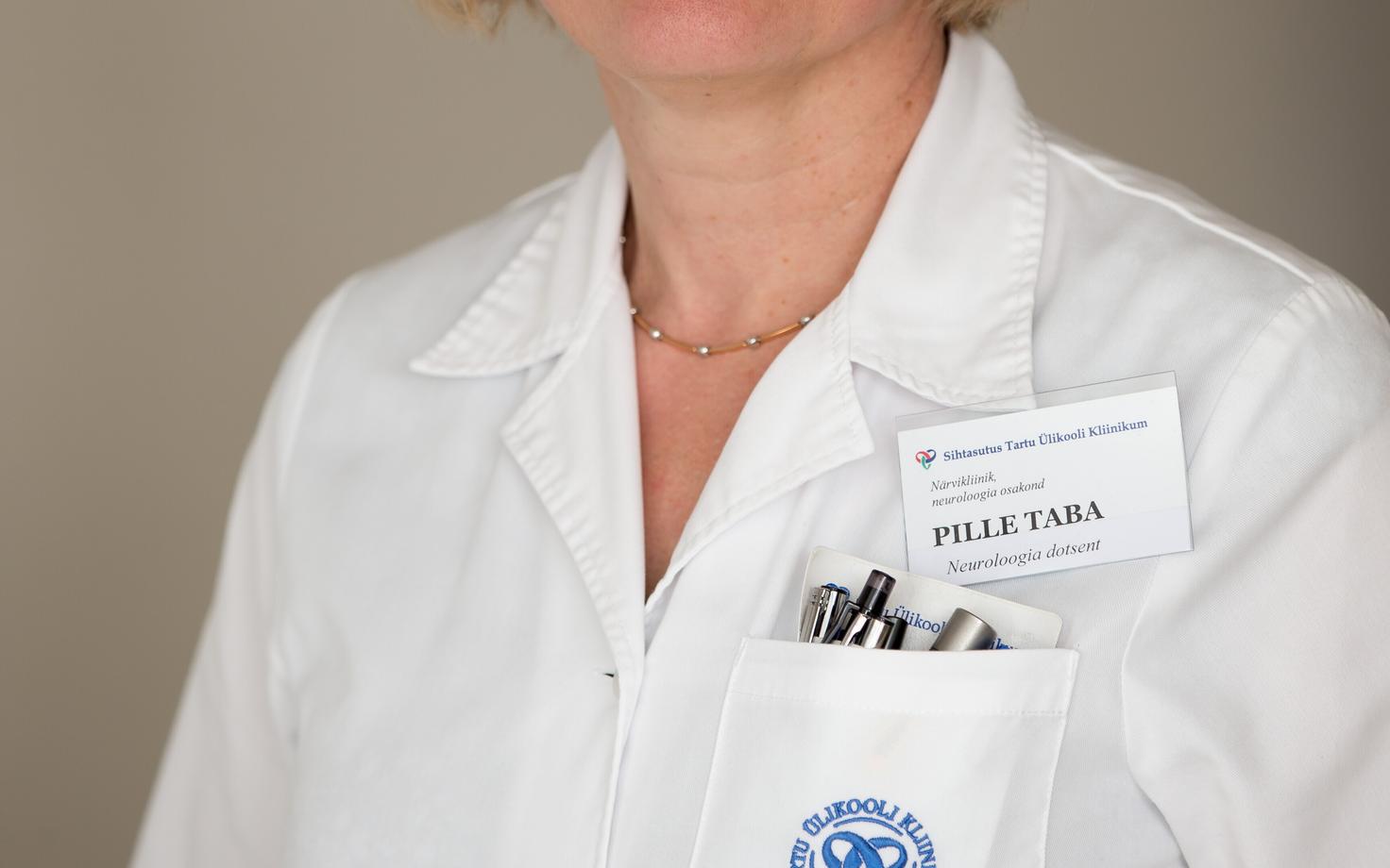 Tartu ülikooli neuroloogia professor Pille Taba.