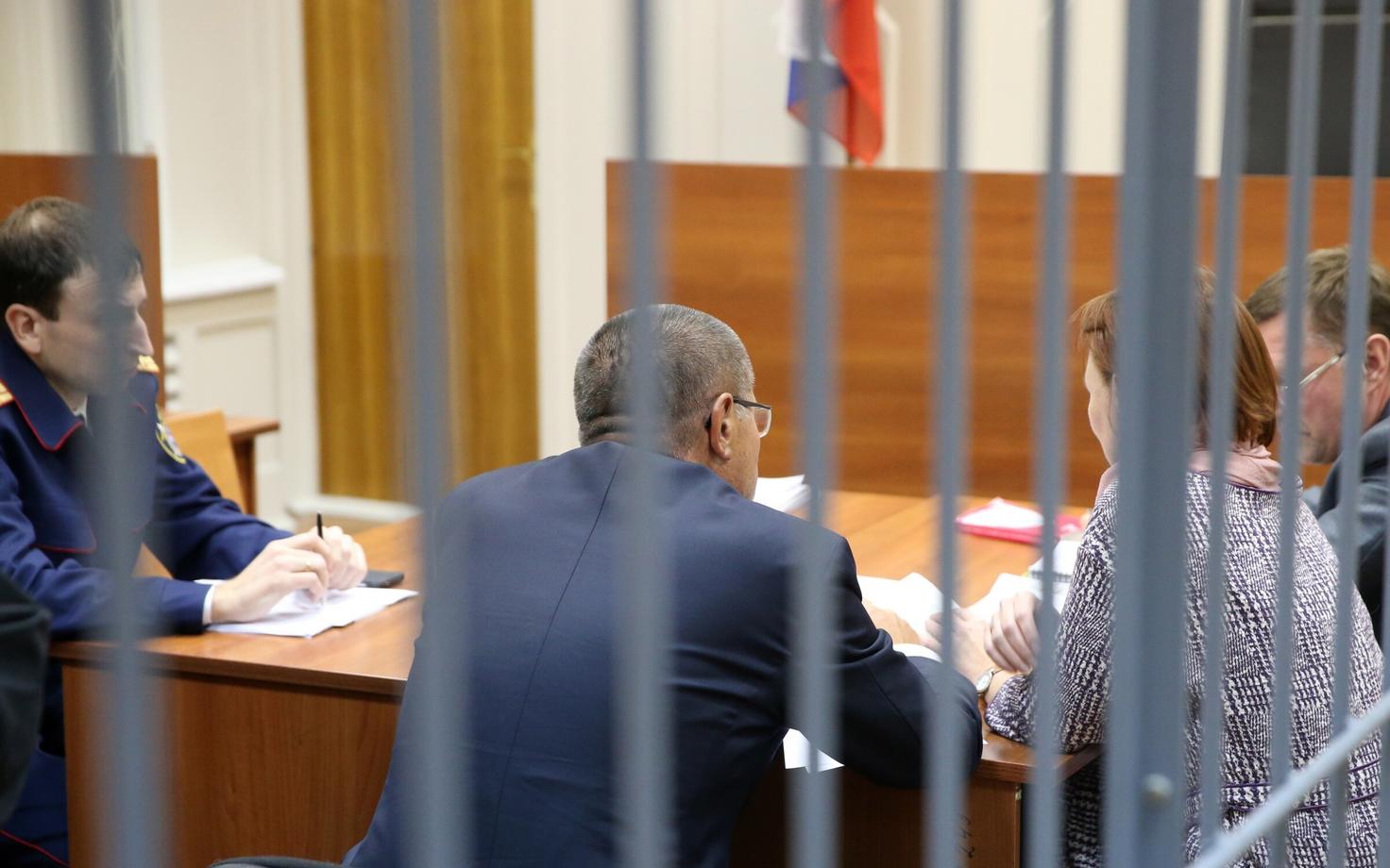 Aleksei Uljukajev teisipäeval Moskva Basmannõi kohtus.