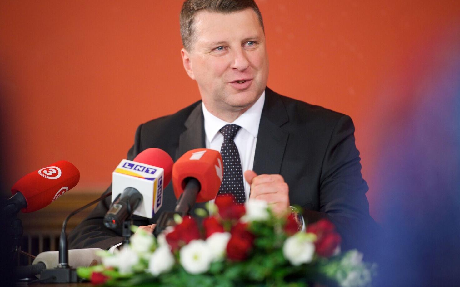 Läti president Raimonds Vejonis.
