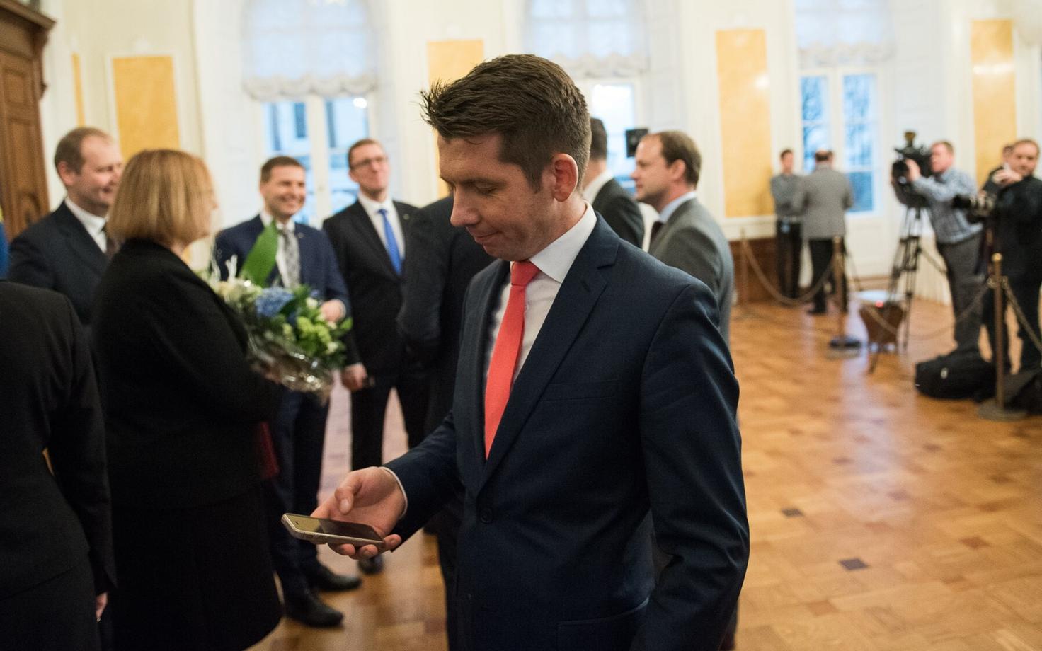 Maaeluminister Martin Repinski.