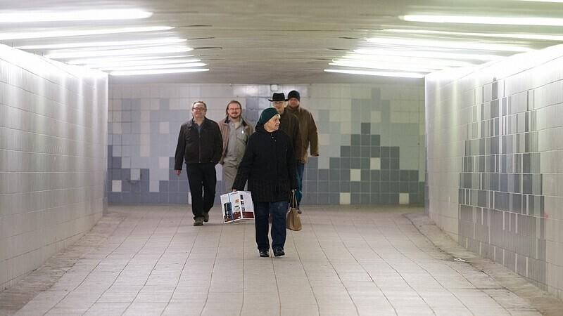 Balti jaama jalakäijate tunnel.