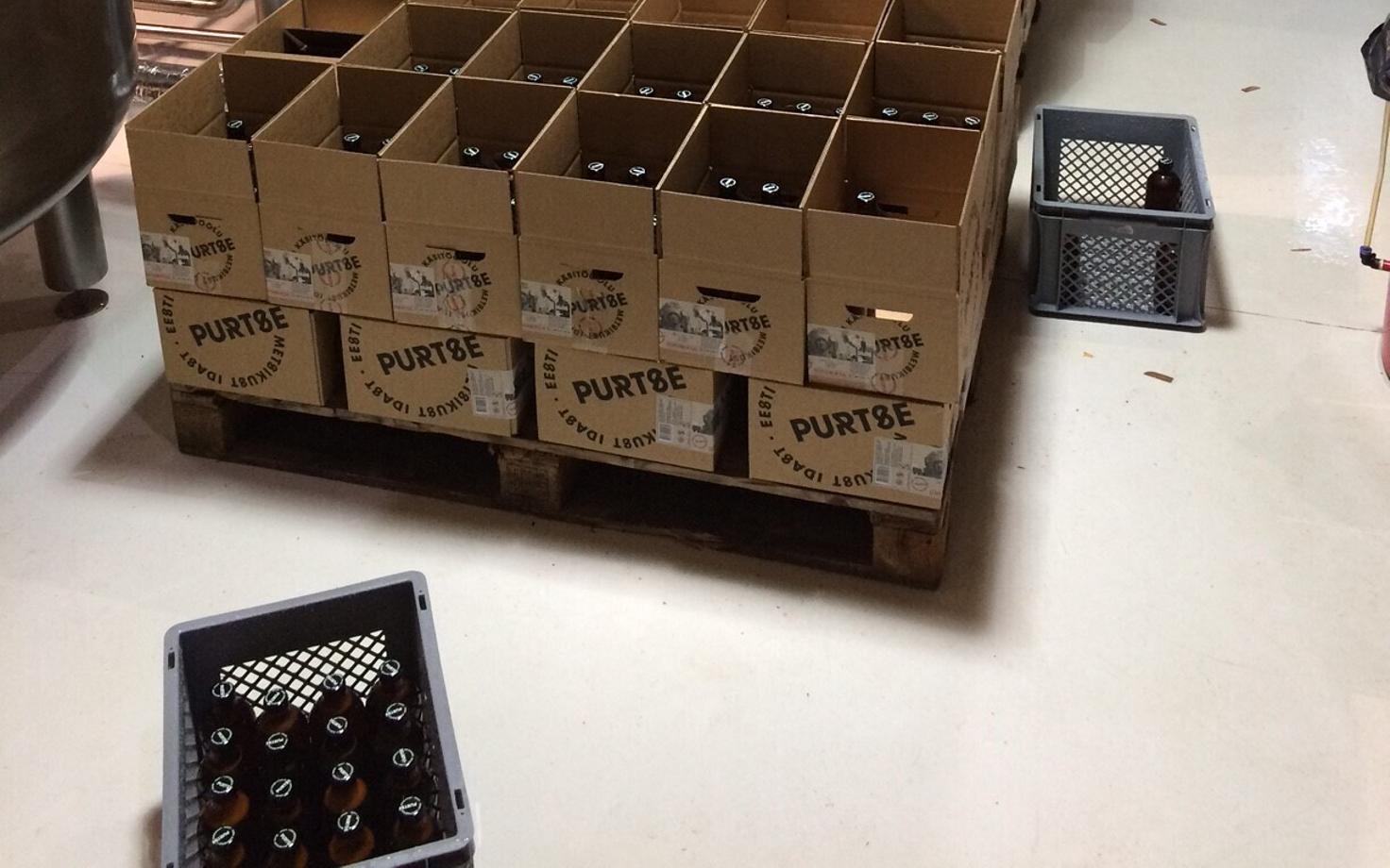 Purtse pruulikoja tootmismaht on 80 000 liitrit aastas.