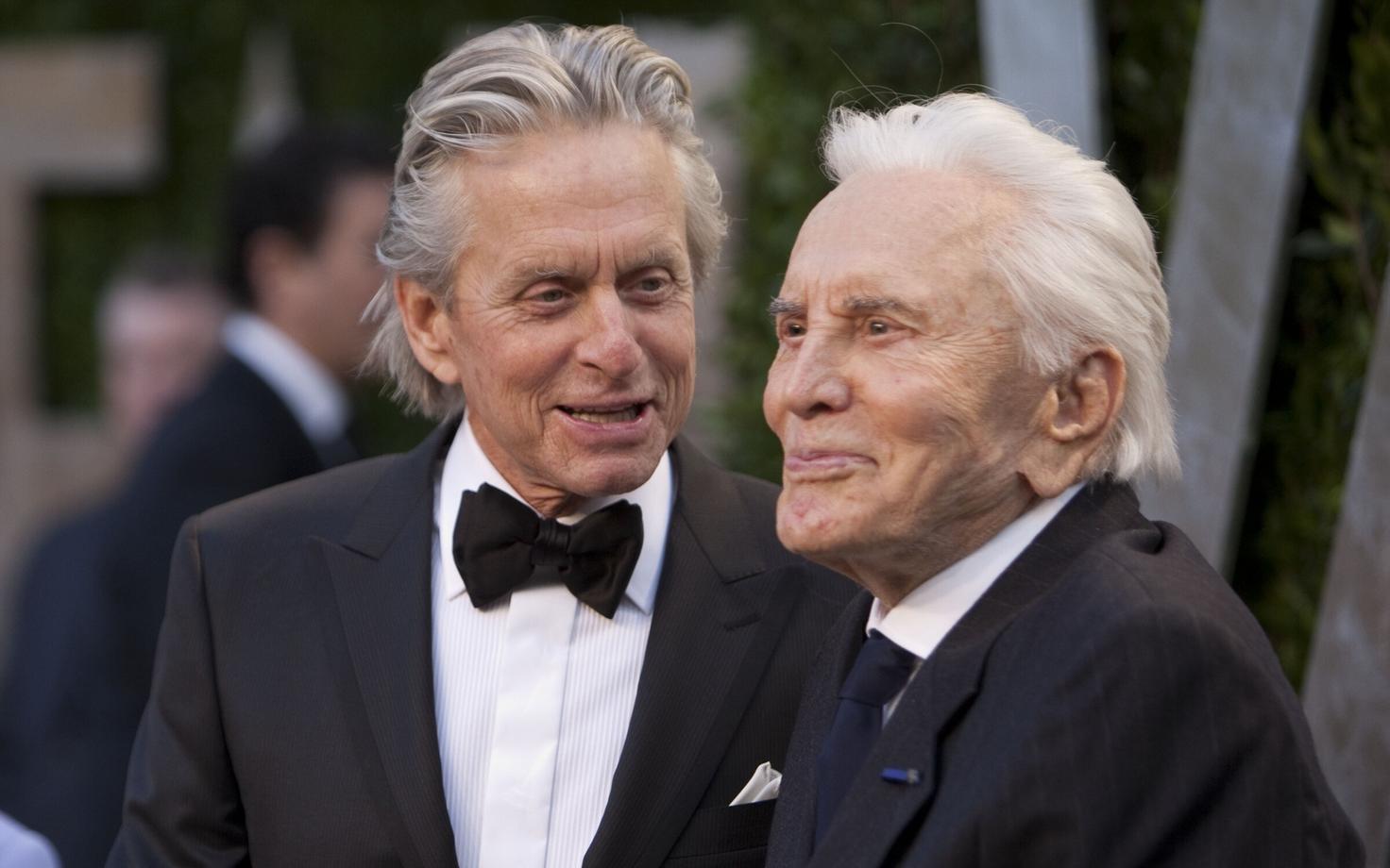 Michael ja Kirk Douglas 2012. aastal.