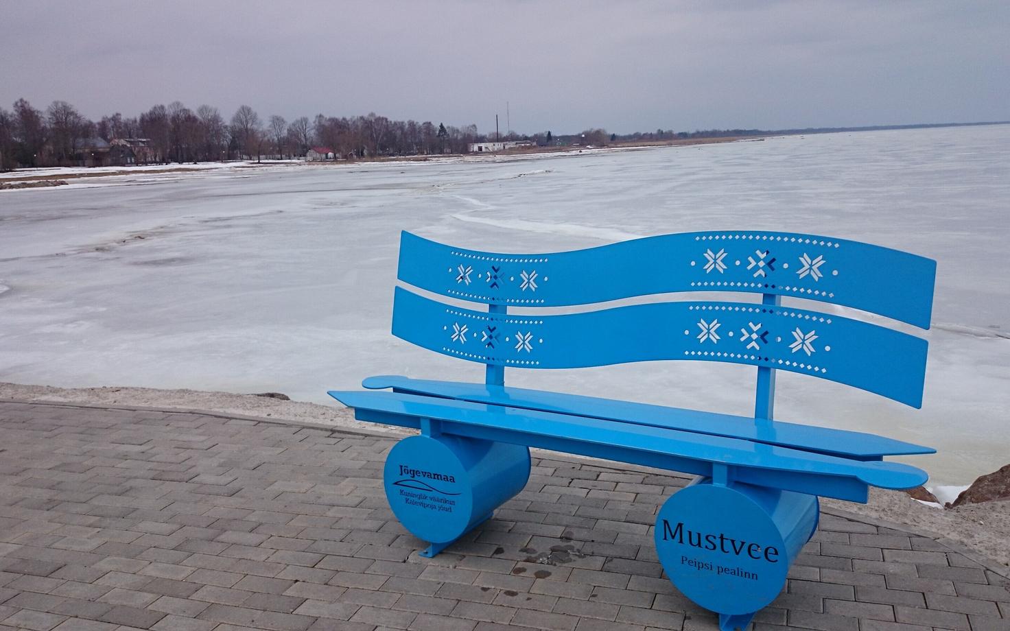 Город Муствеэ расположен на берегу Чудского озера.