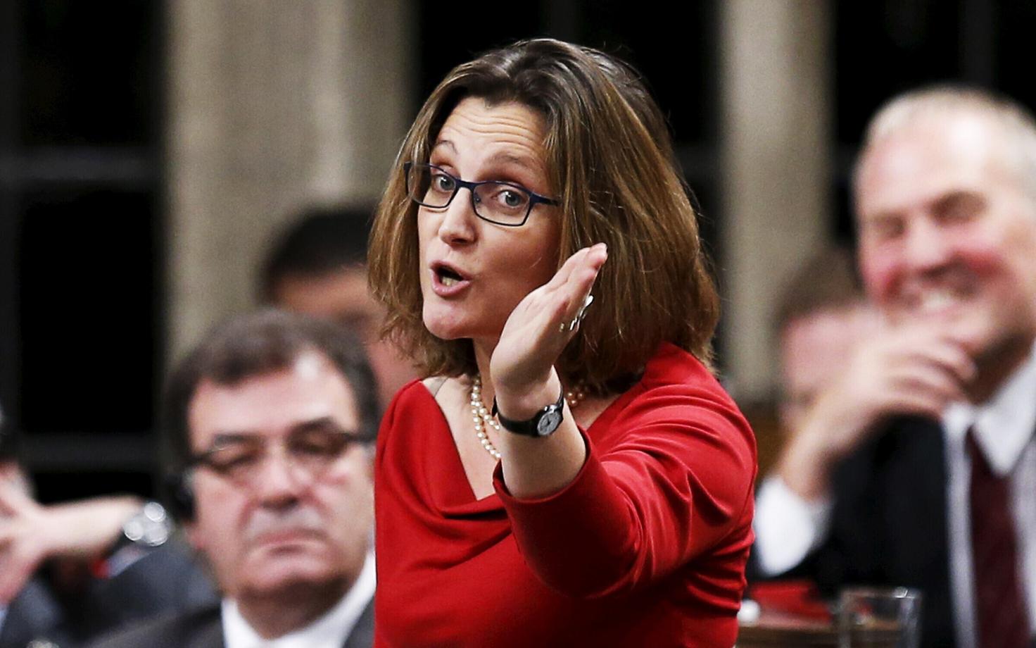 Kanada välisminister Chrystia Freeland.