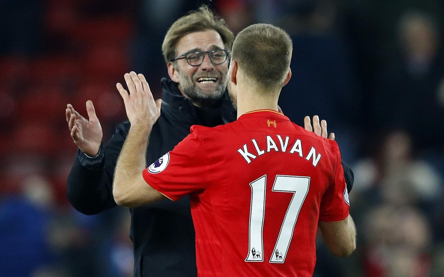Liverpooli peatreener Jürgen Klopp, Ragnar Klavan