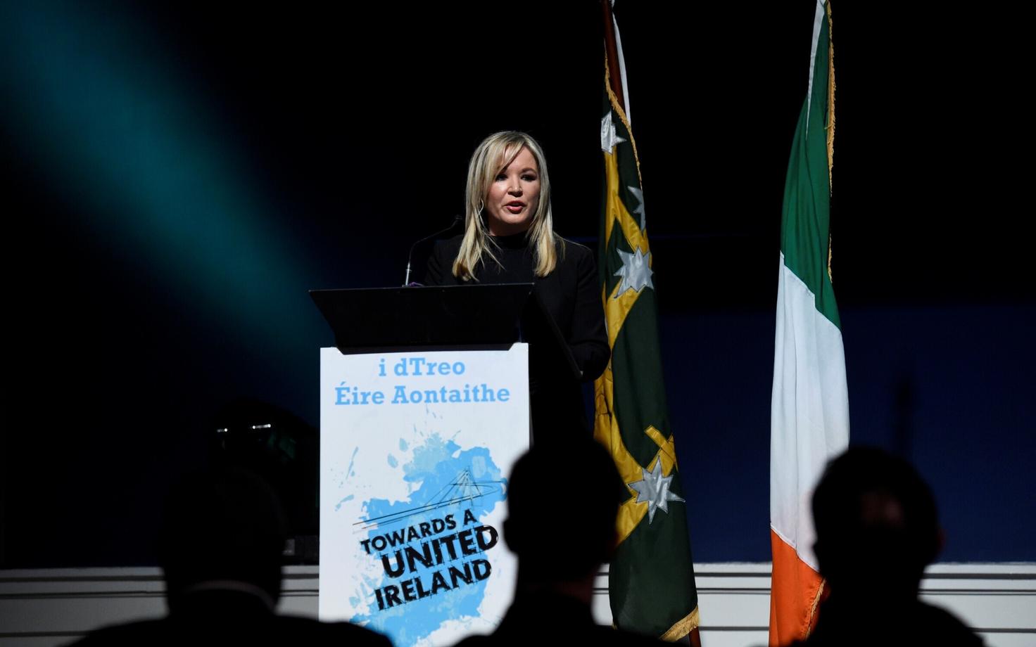 Sinn Feini Põhja-Iirimaa uus juht Michelle O'Neill.