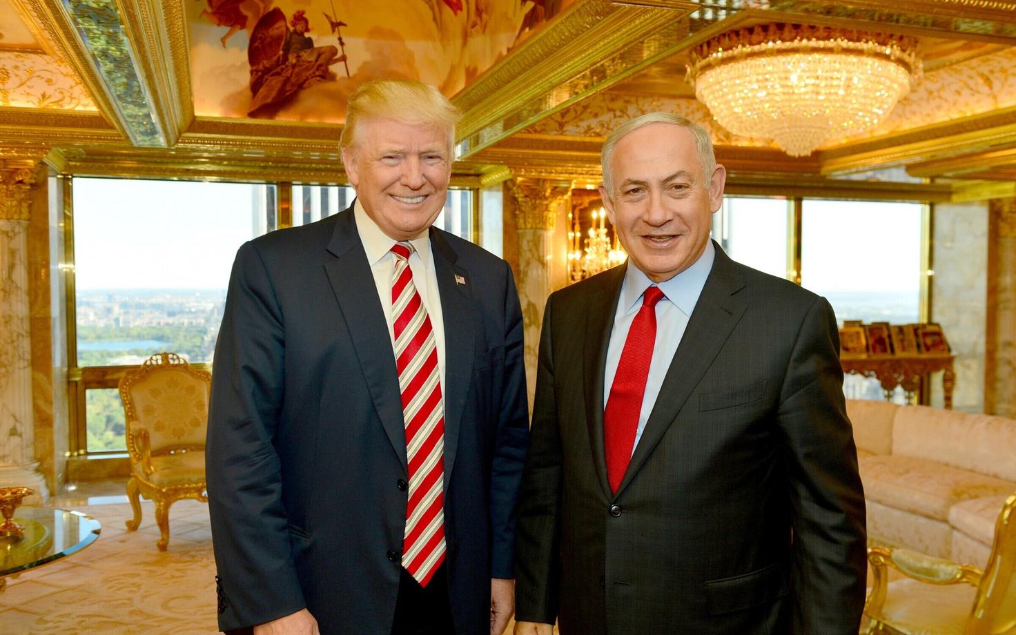 Donald Trump ja Benjamin Netanyahu mullu septembris New Yorgis.