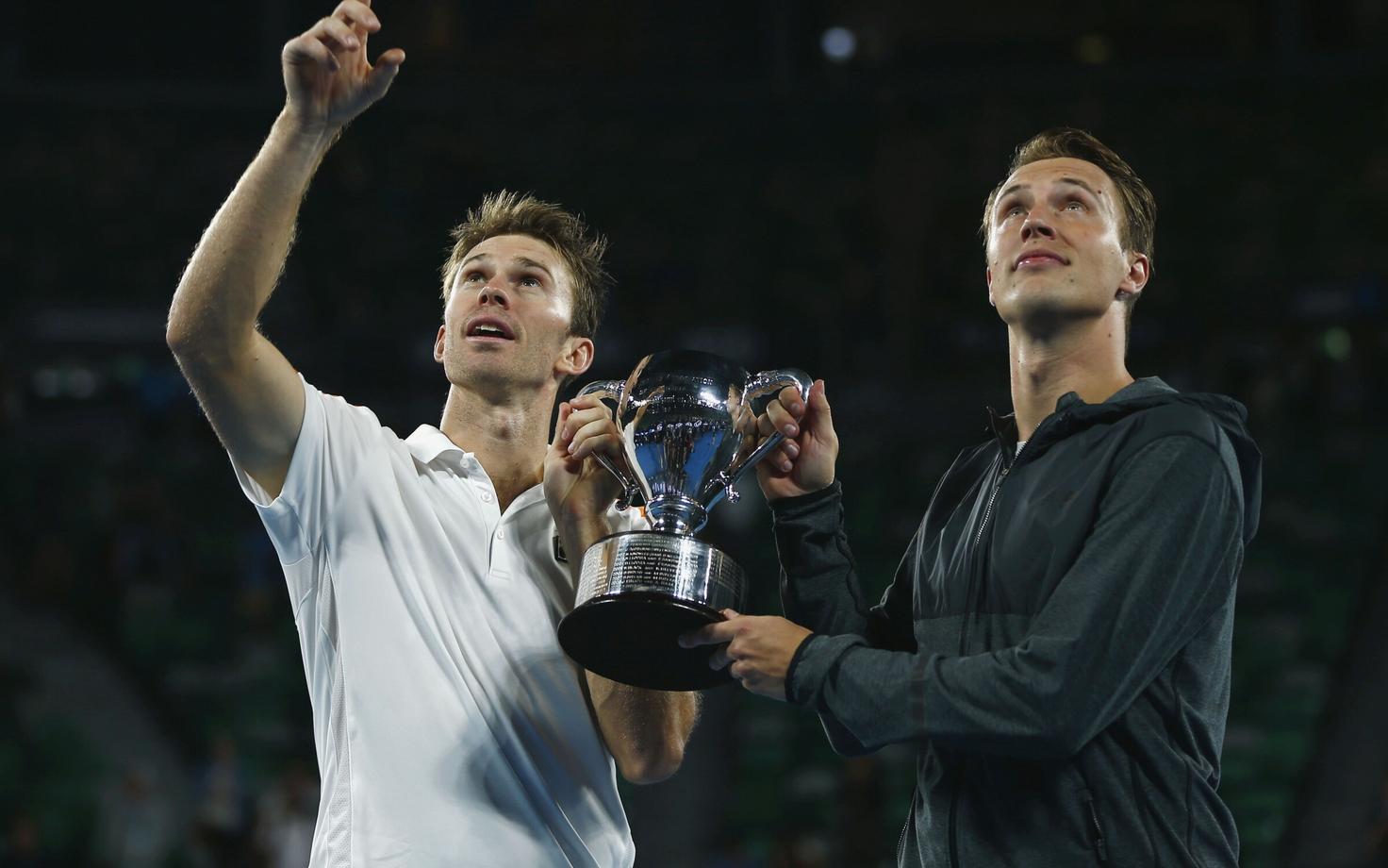 Henri Kontinen (vasakul) ja John Peers